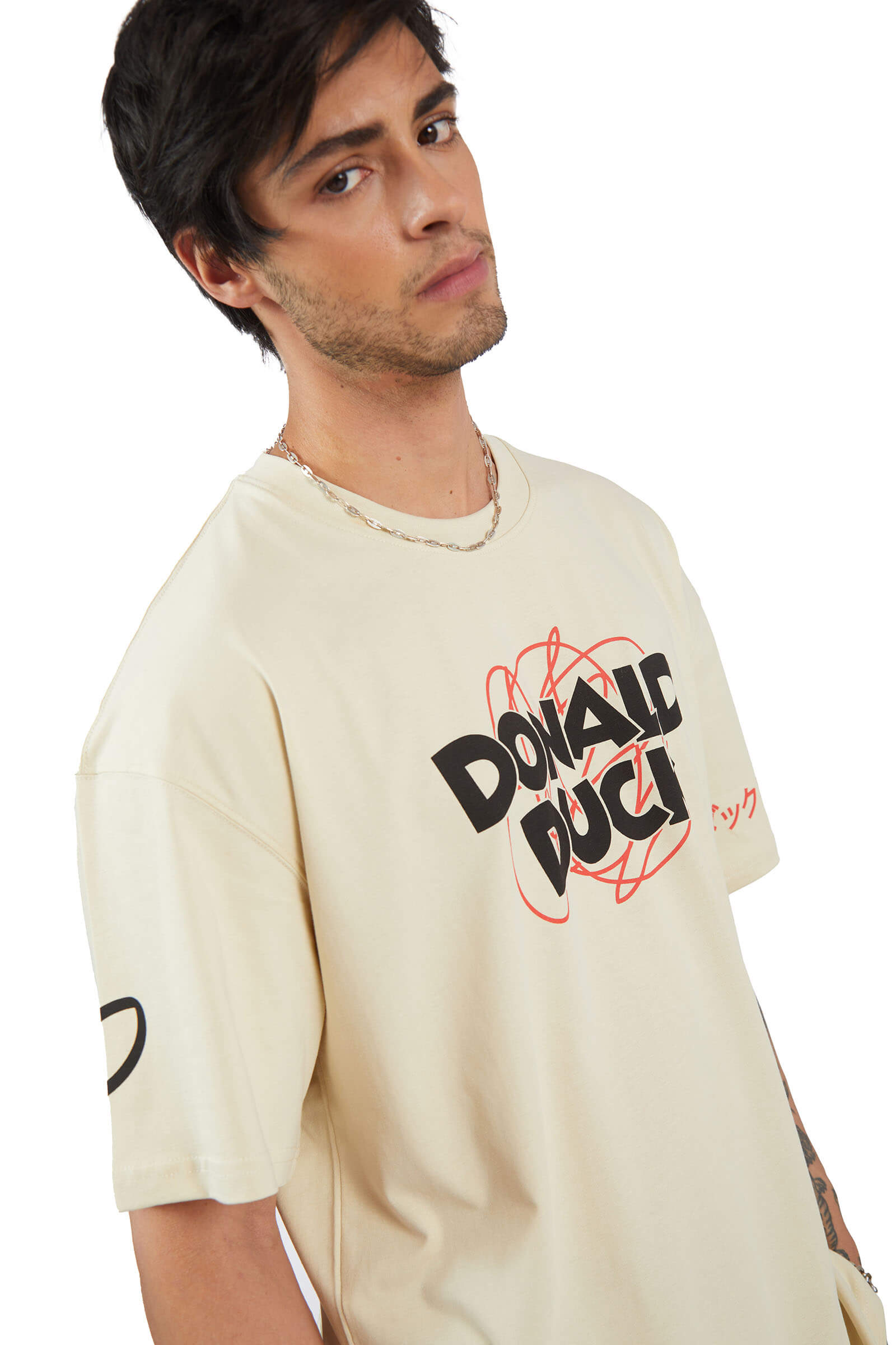 Chirpy Donald Duck Oversized T-shirt