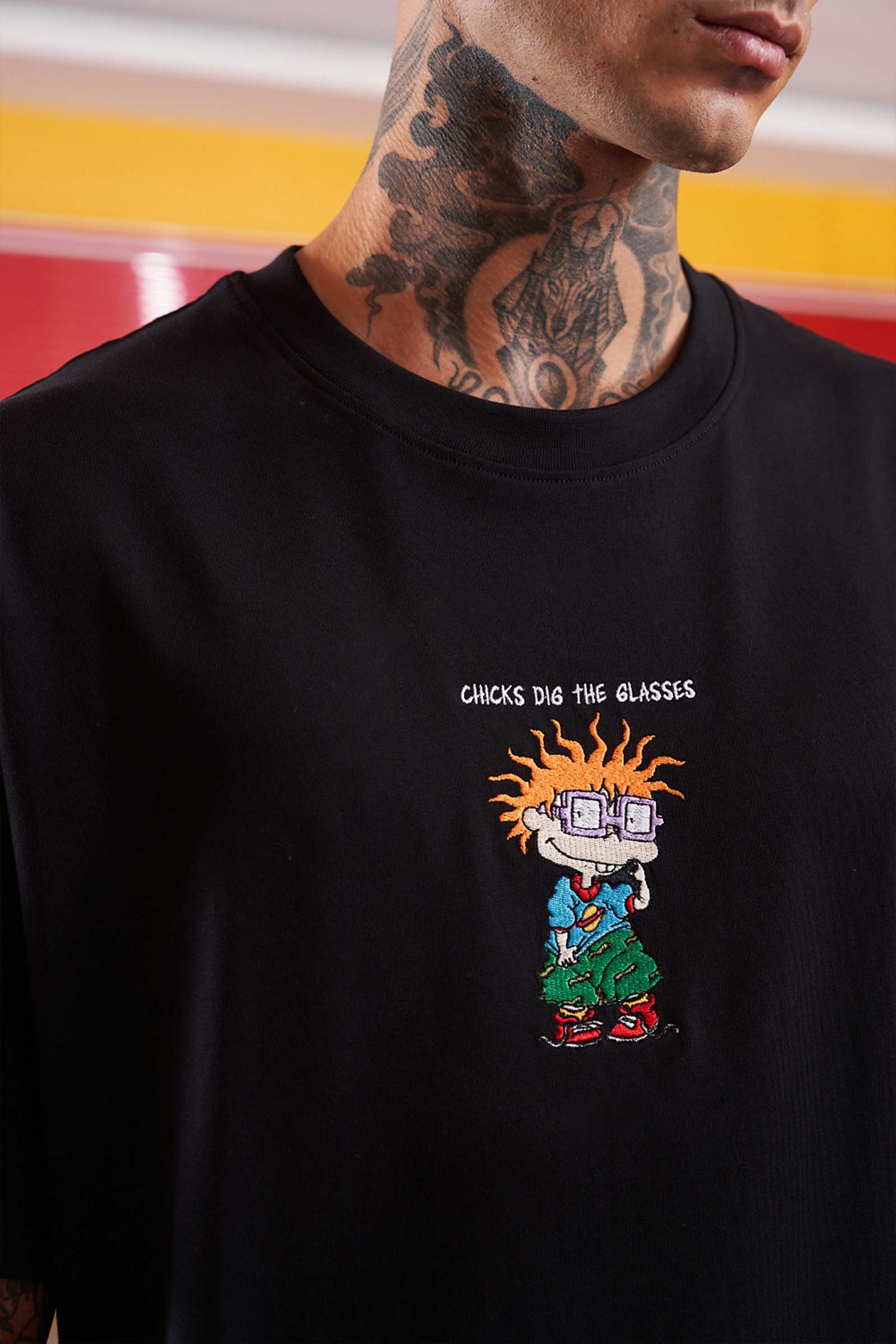 Chuckie Embroidery Oversized T-shirt