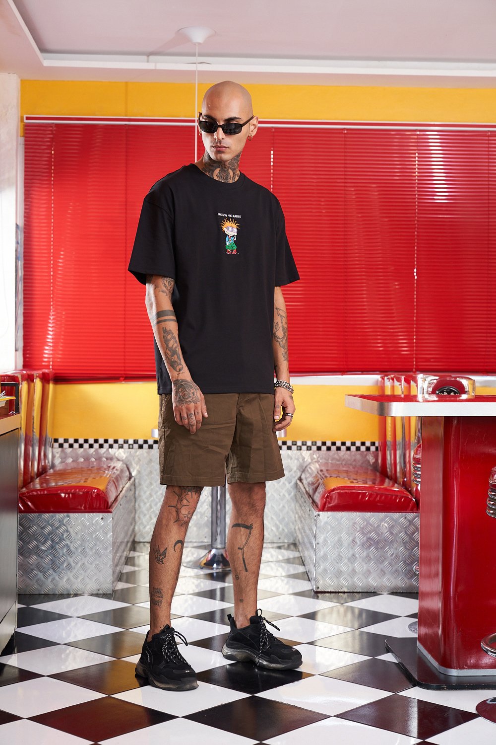 Chuckie Embroidery Oversized T-shirt