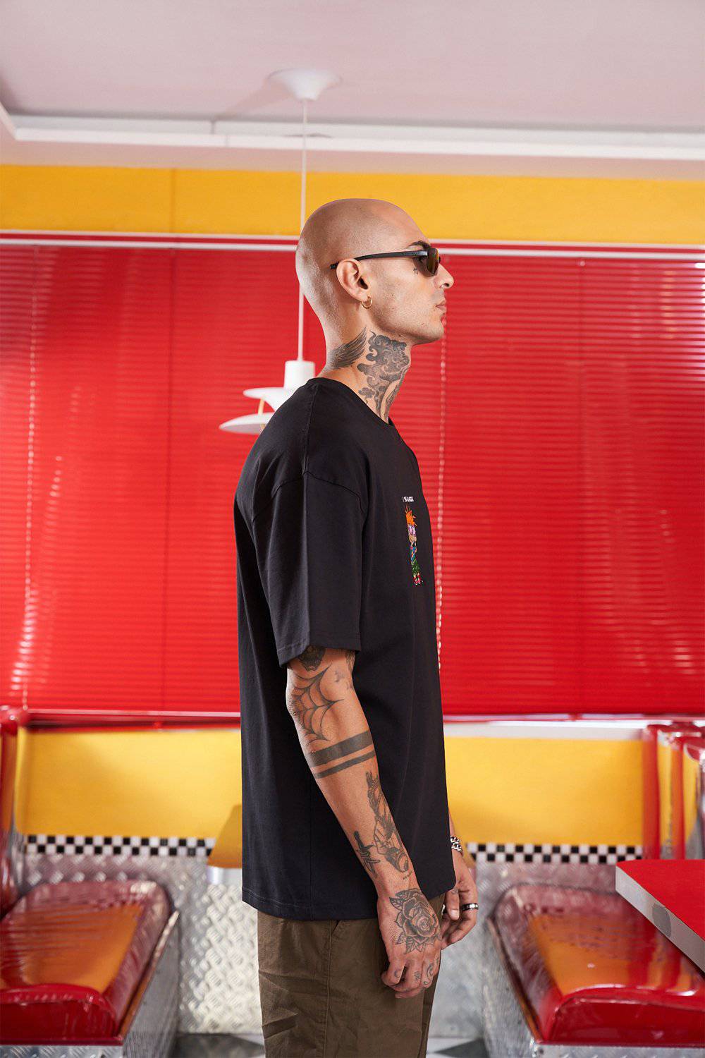 Chuckie Embroidery Oversized T-shirt