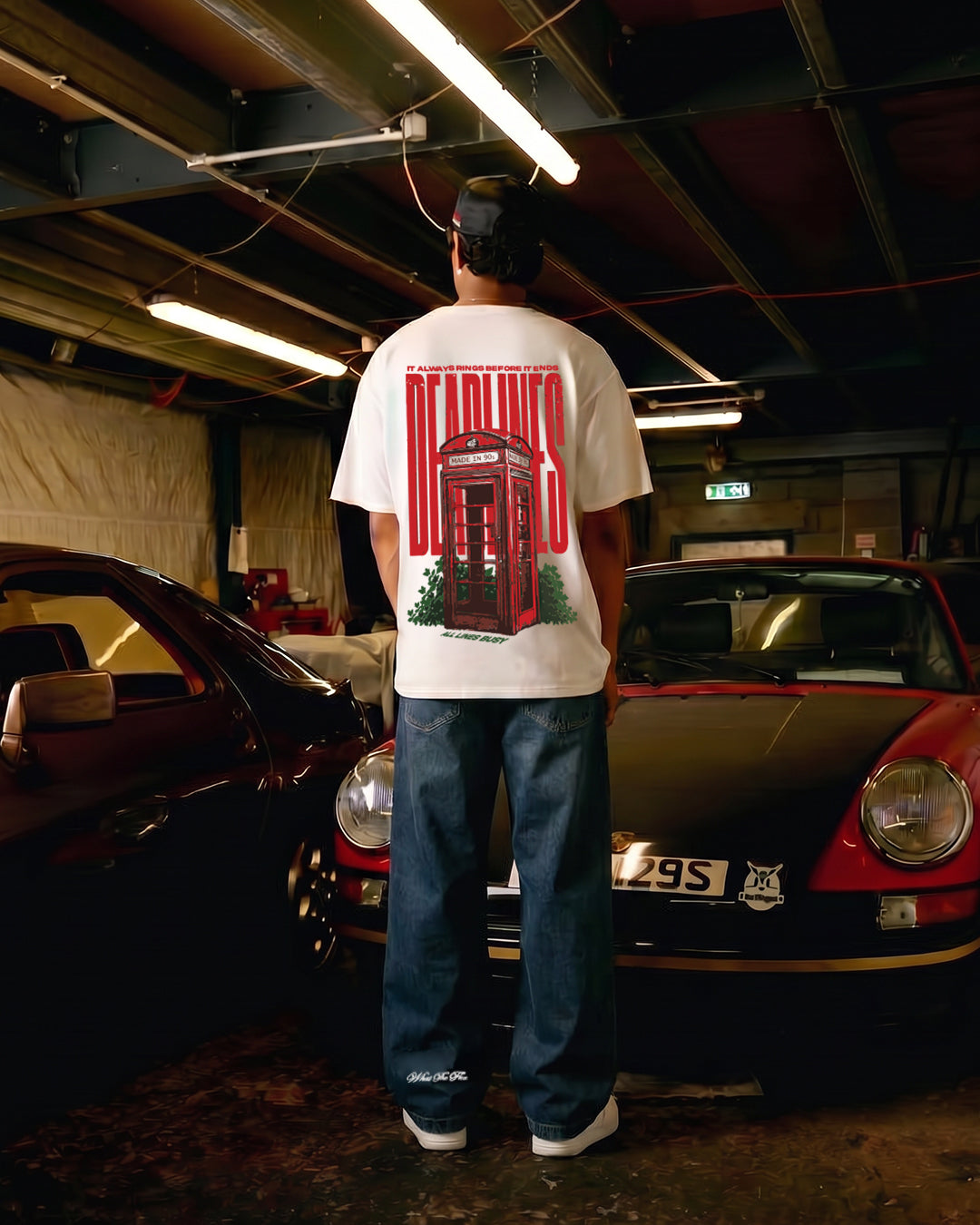 Deadlines White Heavyweight T-Shirt
