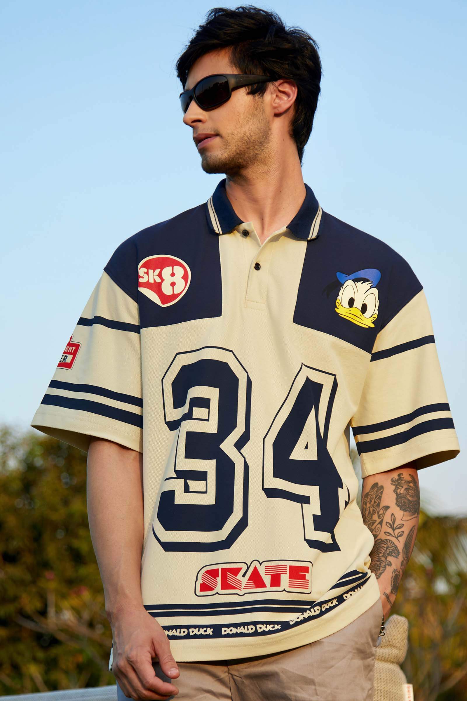 Donald Sk8 Polo Oversized Shirt