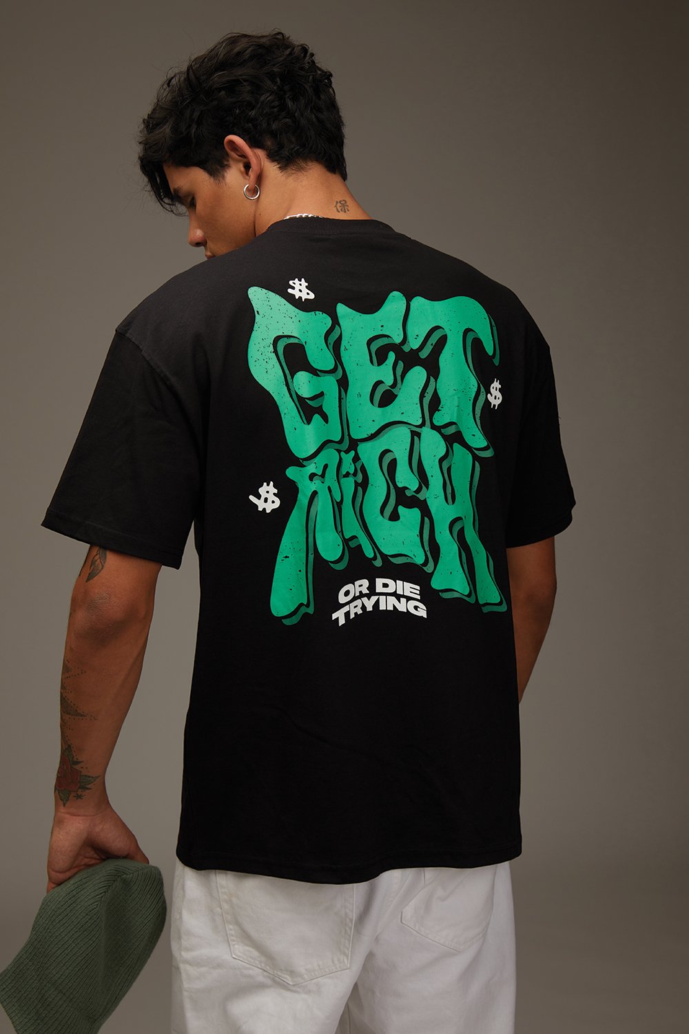 Get Rich Oversized T-shirt