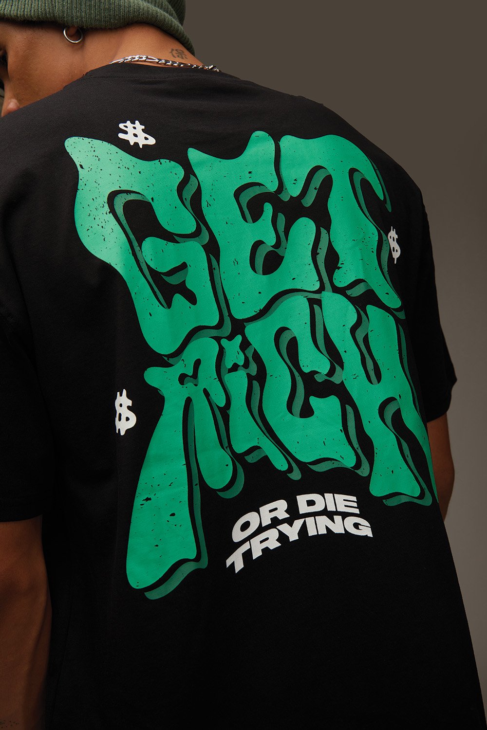 Get Rich Oversized T-shirt