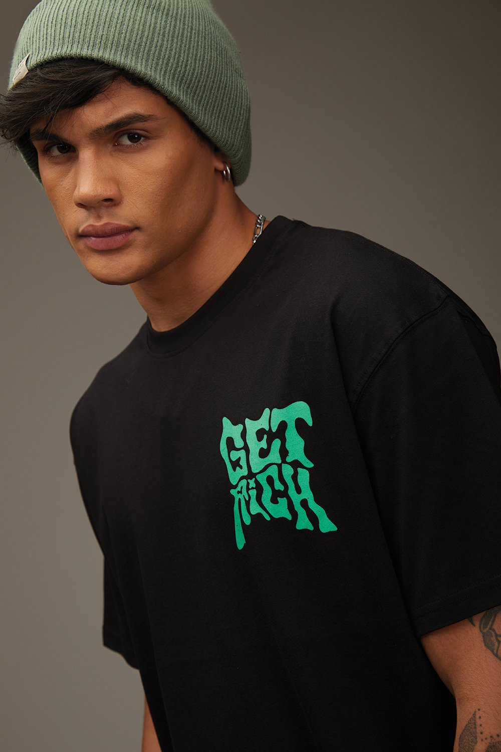 Get Rich Oversized T-shirt