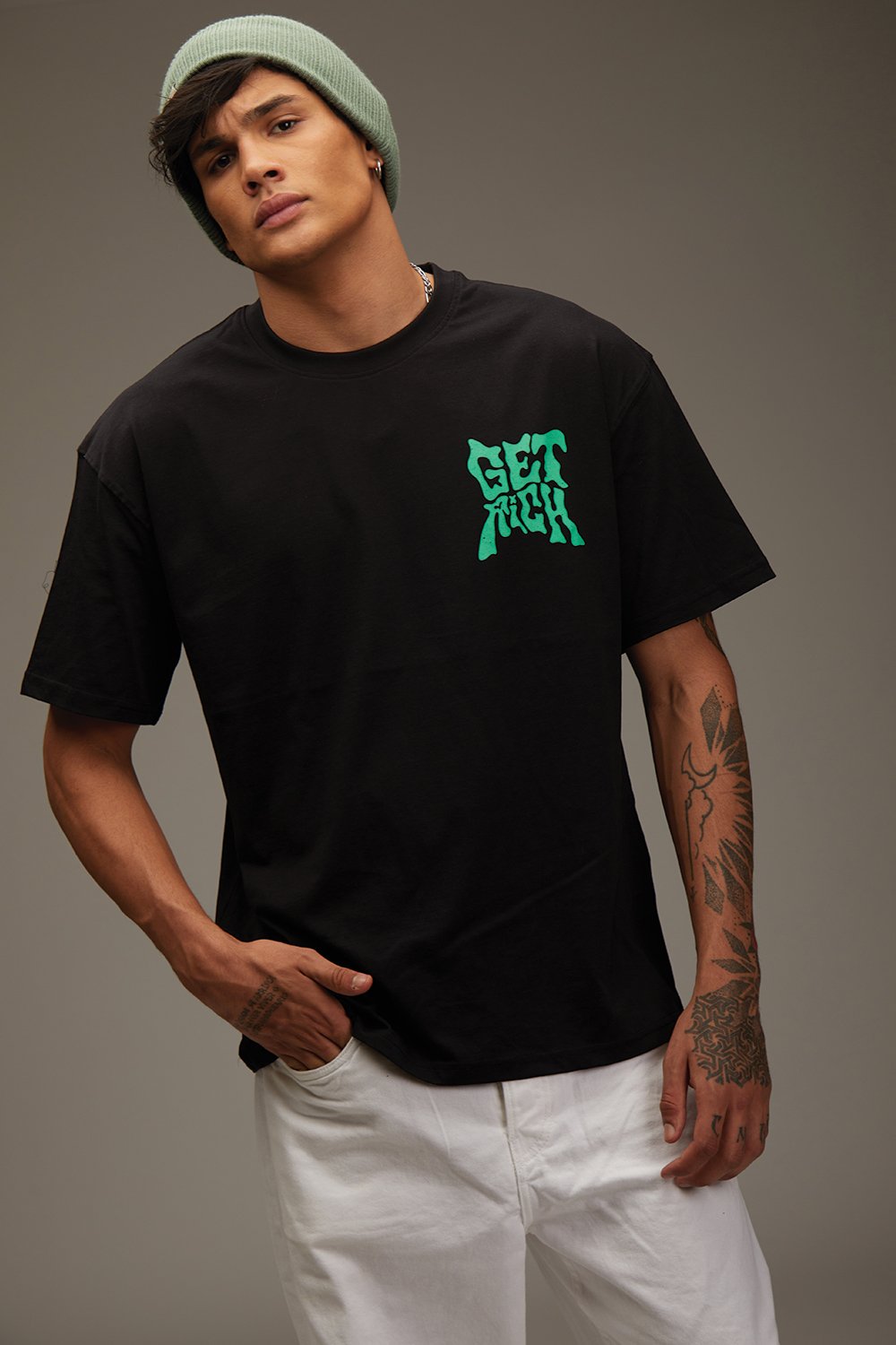 Get Rich Oversized T-shirt