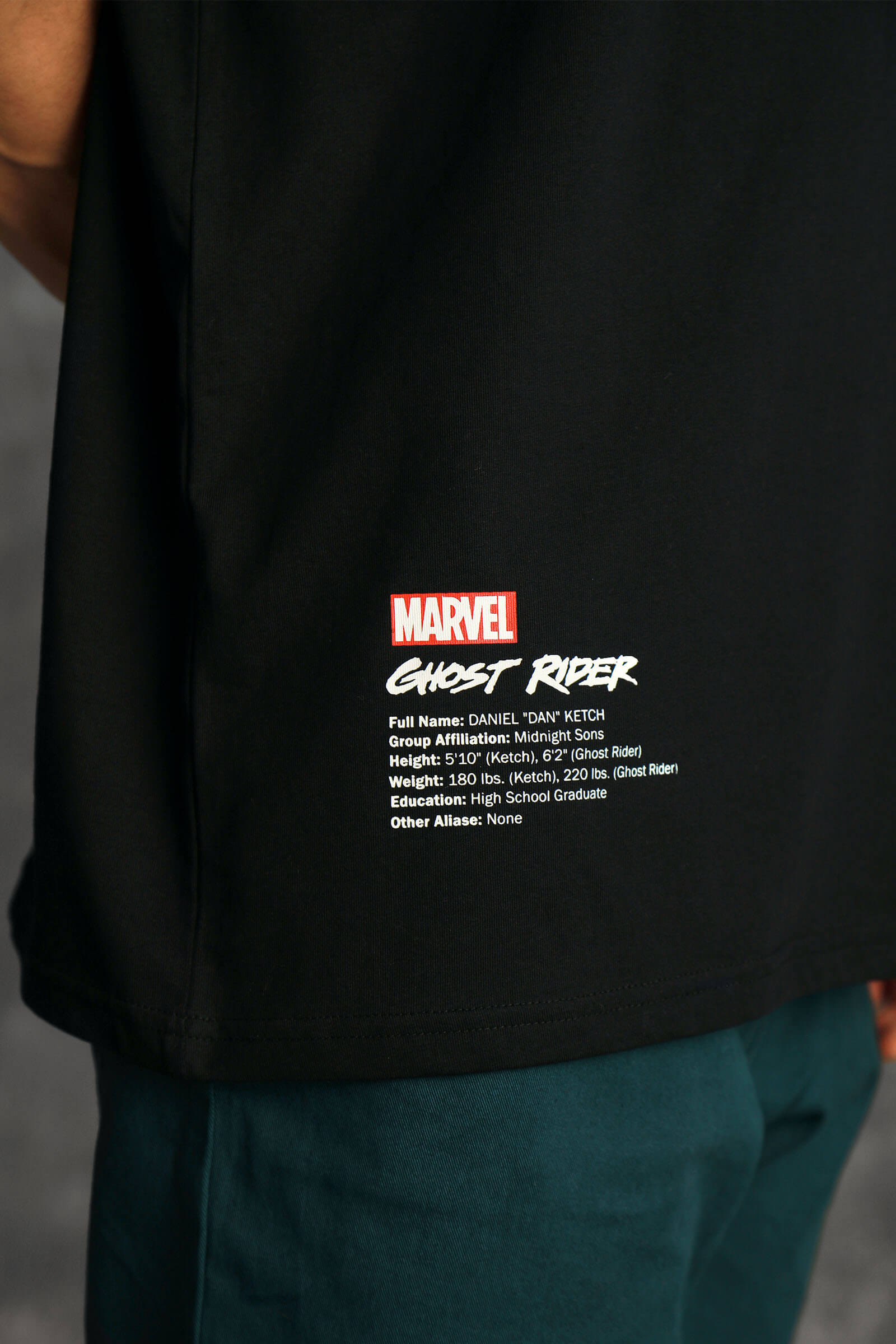 Ghost Rider Oversized T-shirt (Glow In Dark)
