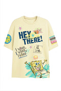 Hey There SpongeBob Oversized T-shirt