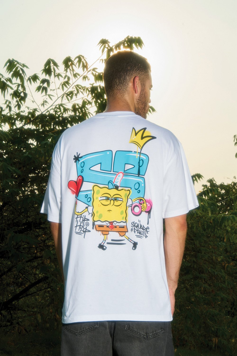 Hip Hop SpongeBob Oversized T-shirt