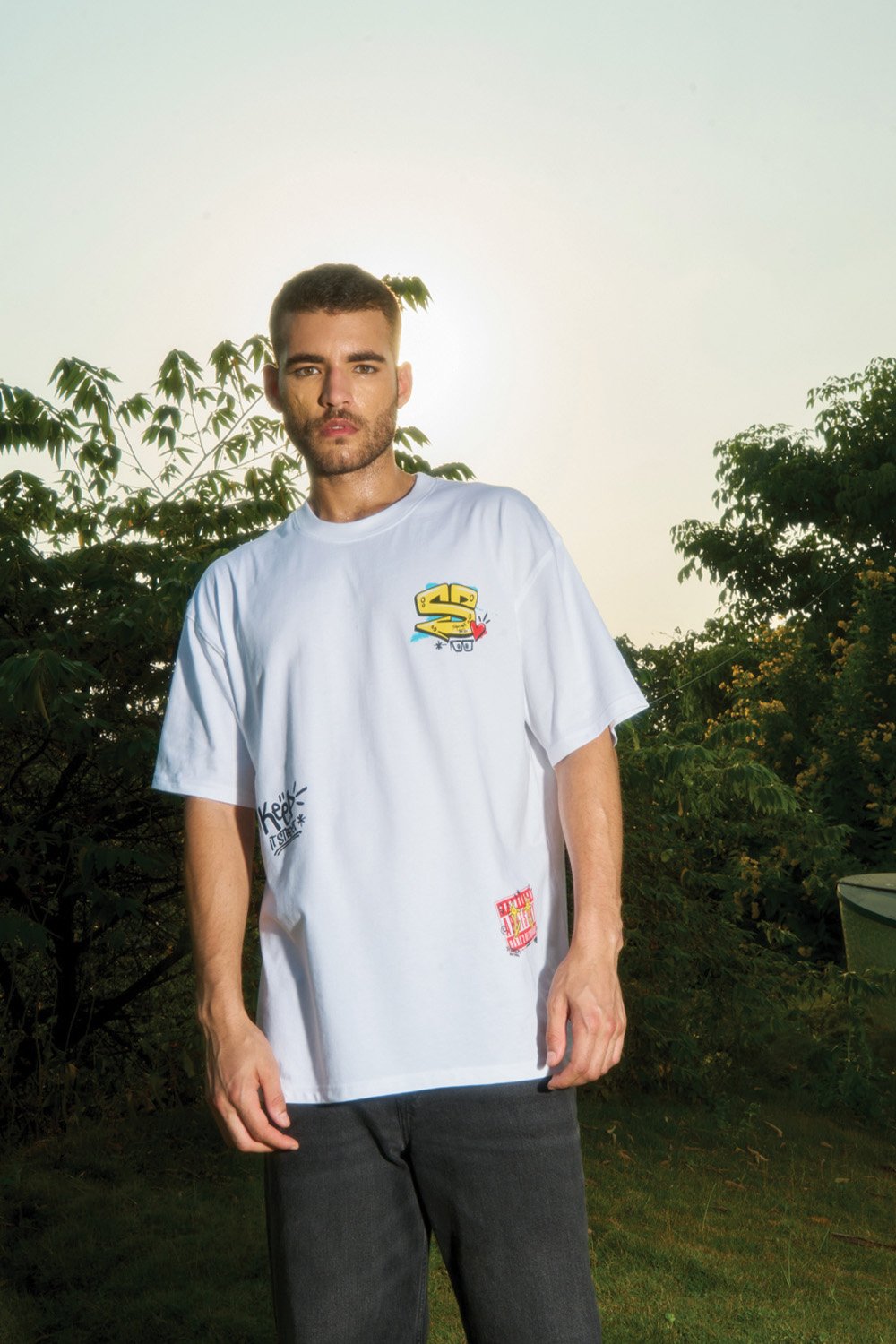 Hip Hop SpongeBob Oversized T-shirt