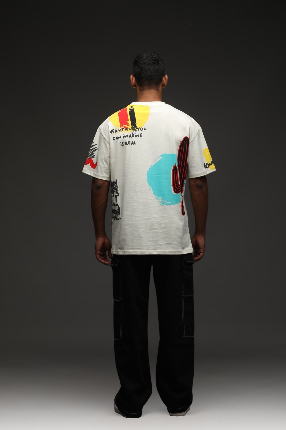 Imagination Is Real Oversized T-shirt