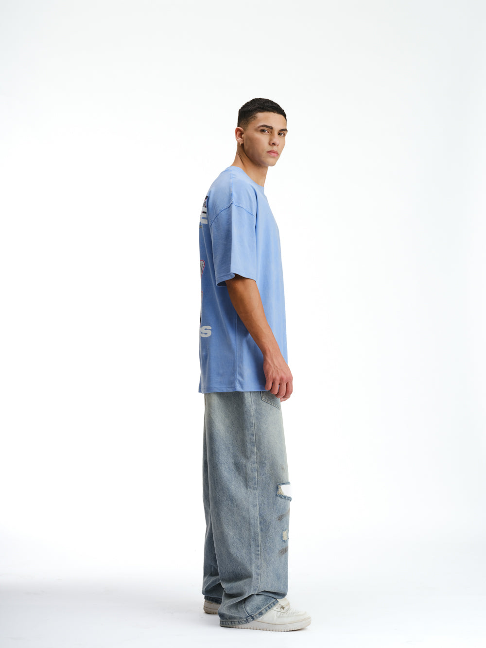 Love And Peace Premium Oversized T-shirt