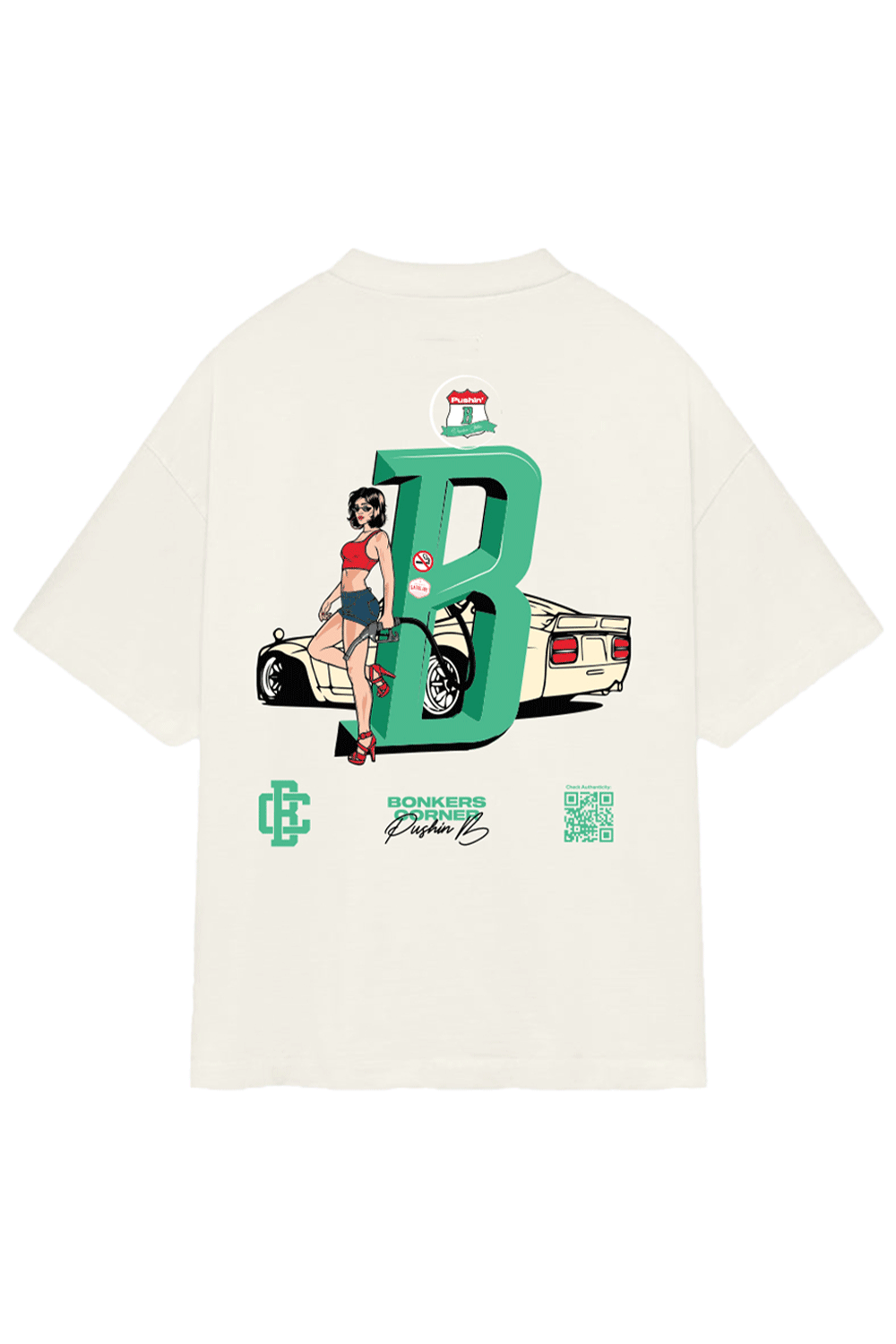 Pushing Hard Oversized T-shirt