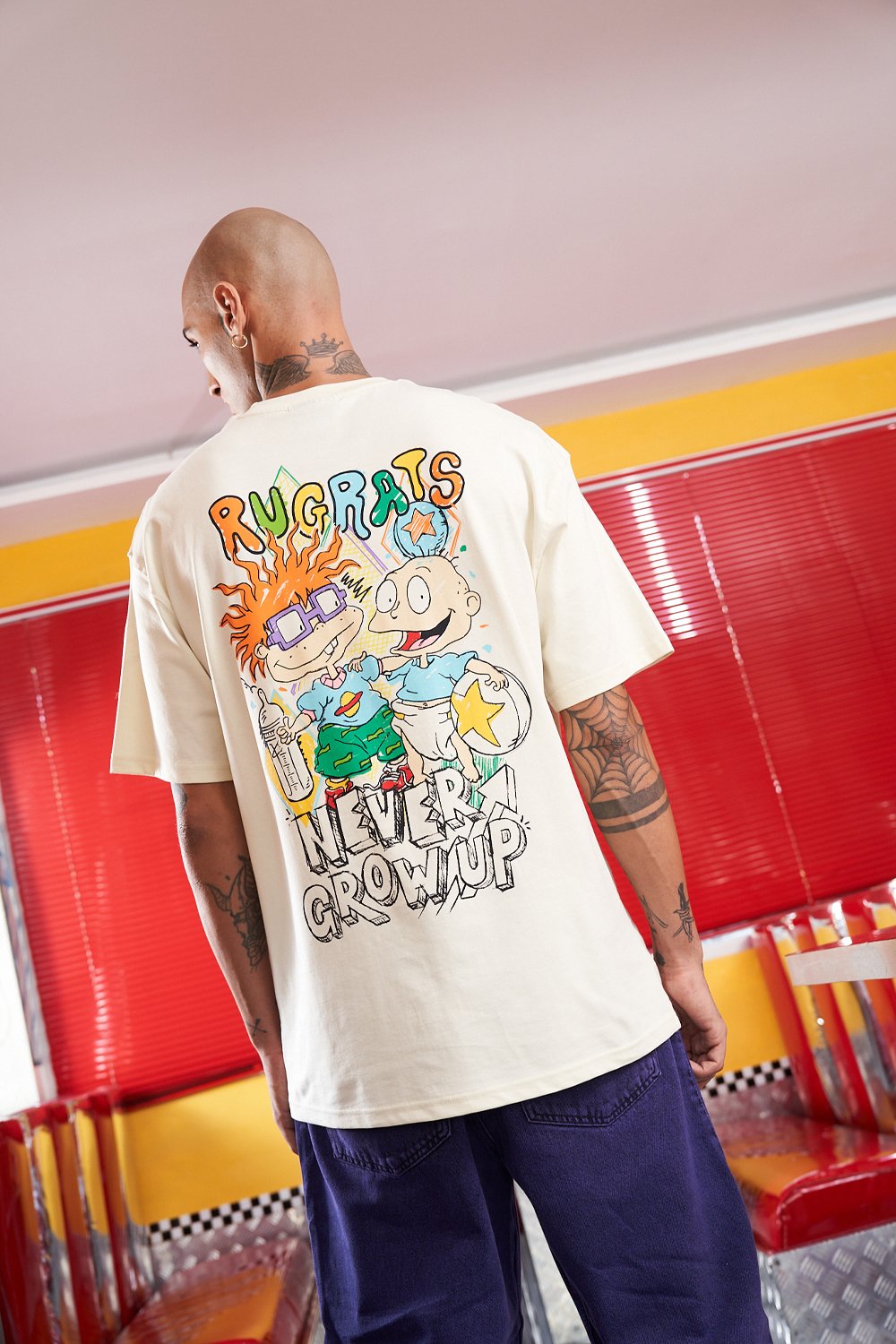 Rugrats - Never Grow Up Oversized T-Shirt