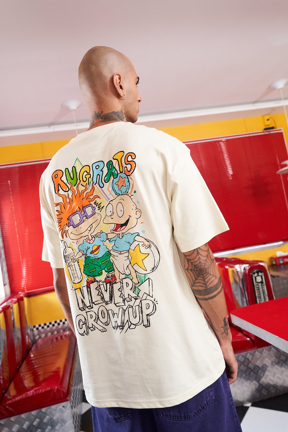 Rugrats - Never Grow Up Oversized T-Shirt