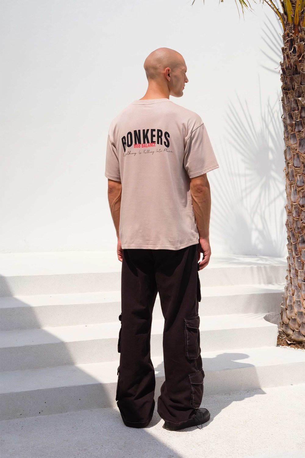 Sand Beige 100% Supima Cotton Oversized T-shirt