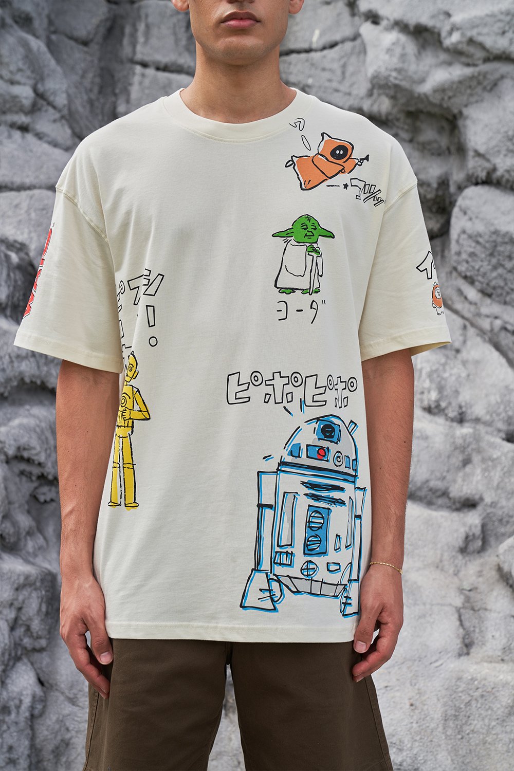 Star Wars Sketch Oversized T-shirt