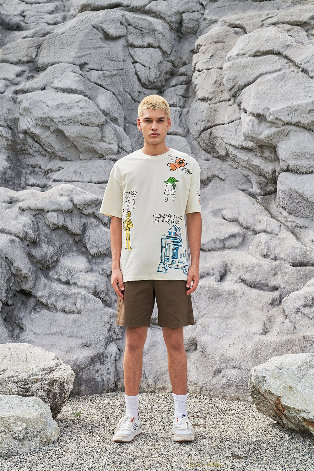 Star Wars Sketch Oversized T-shirt