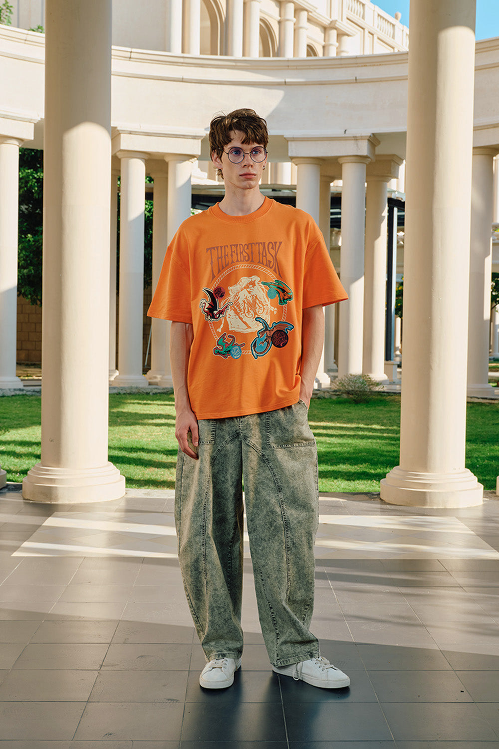The First Task Oversized T-shirt