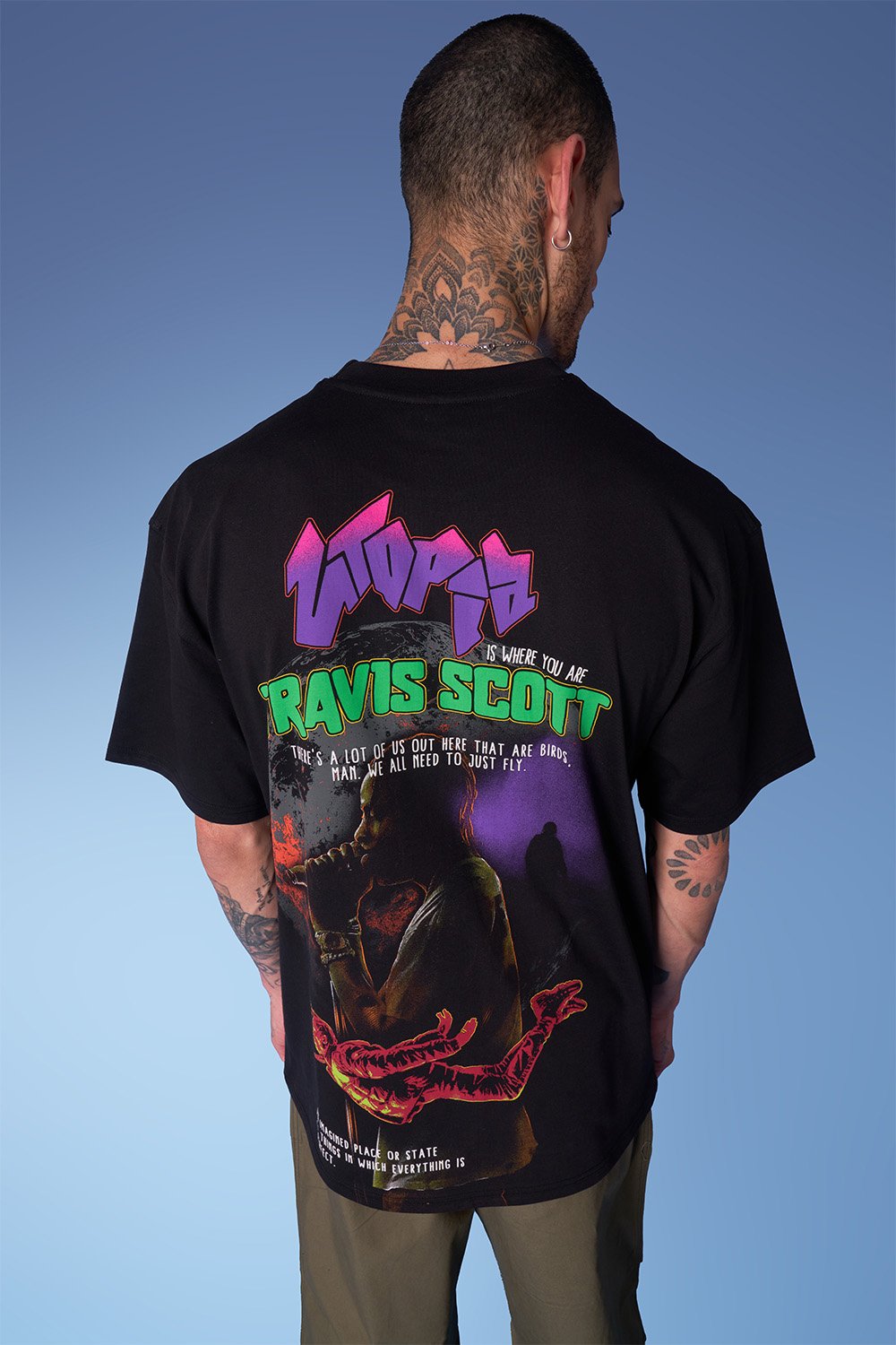 Travis Scott- utopia Oversized T-shirt