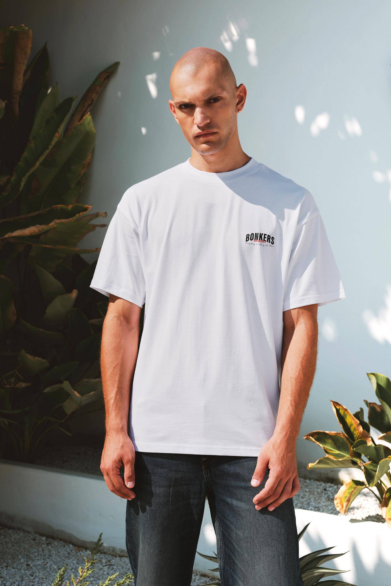 True White 100% Supima Cotton Oversized T-shirt